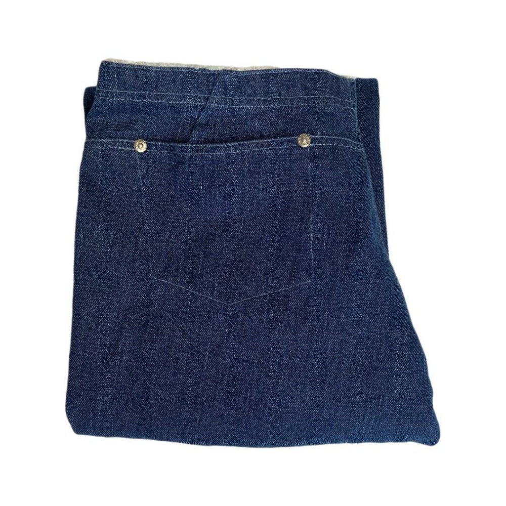 Amazing DKNY size 30 3/4 flared blue DENIM jeans ♡ B1060 - Picture 3 of 4